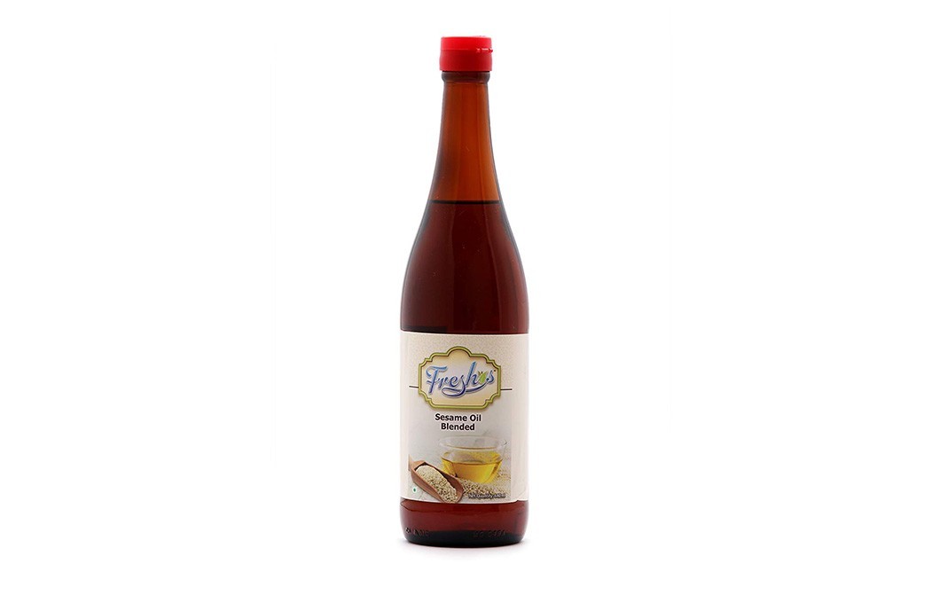 Freshos Sesame Oil Blended    Bottle  640 millilitre
